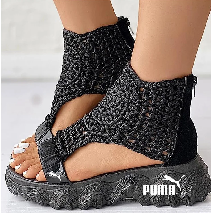 ✨Nejnovější super měkké pletené ortopedické sandály puma z roku 2025