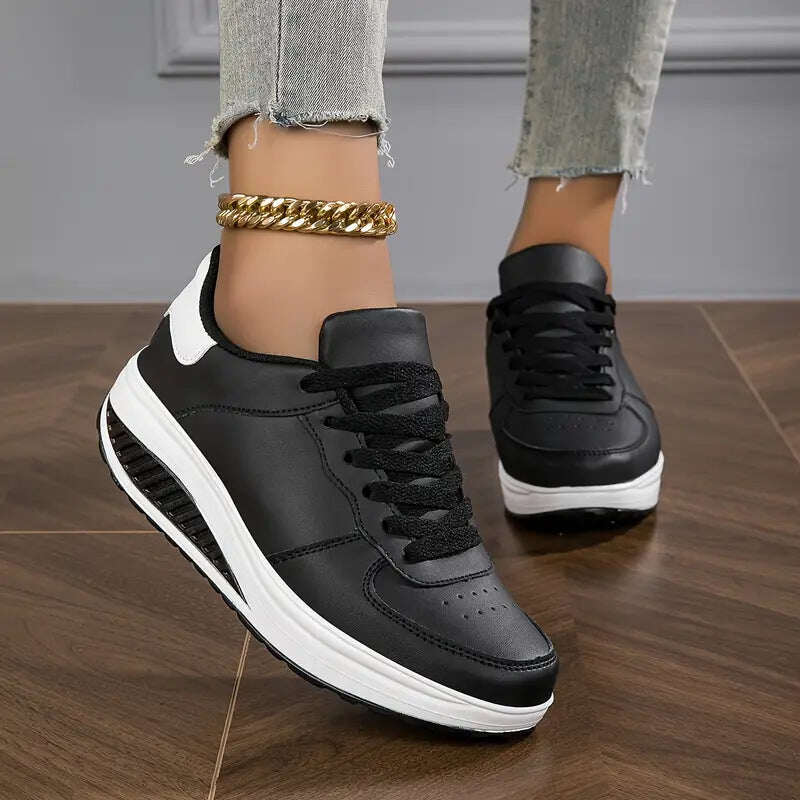🔥 Last Day Promocja 50% zniżki - Sneakery ortopedyczne dla damskiej mody oddychającej platformy