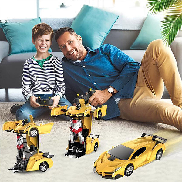 Mașină cu telecomandă cu transformator | ROBOCAR