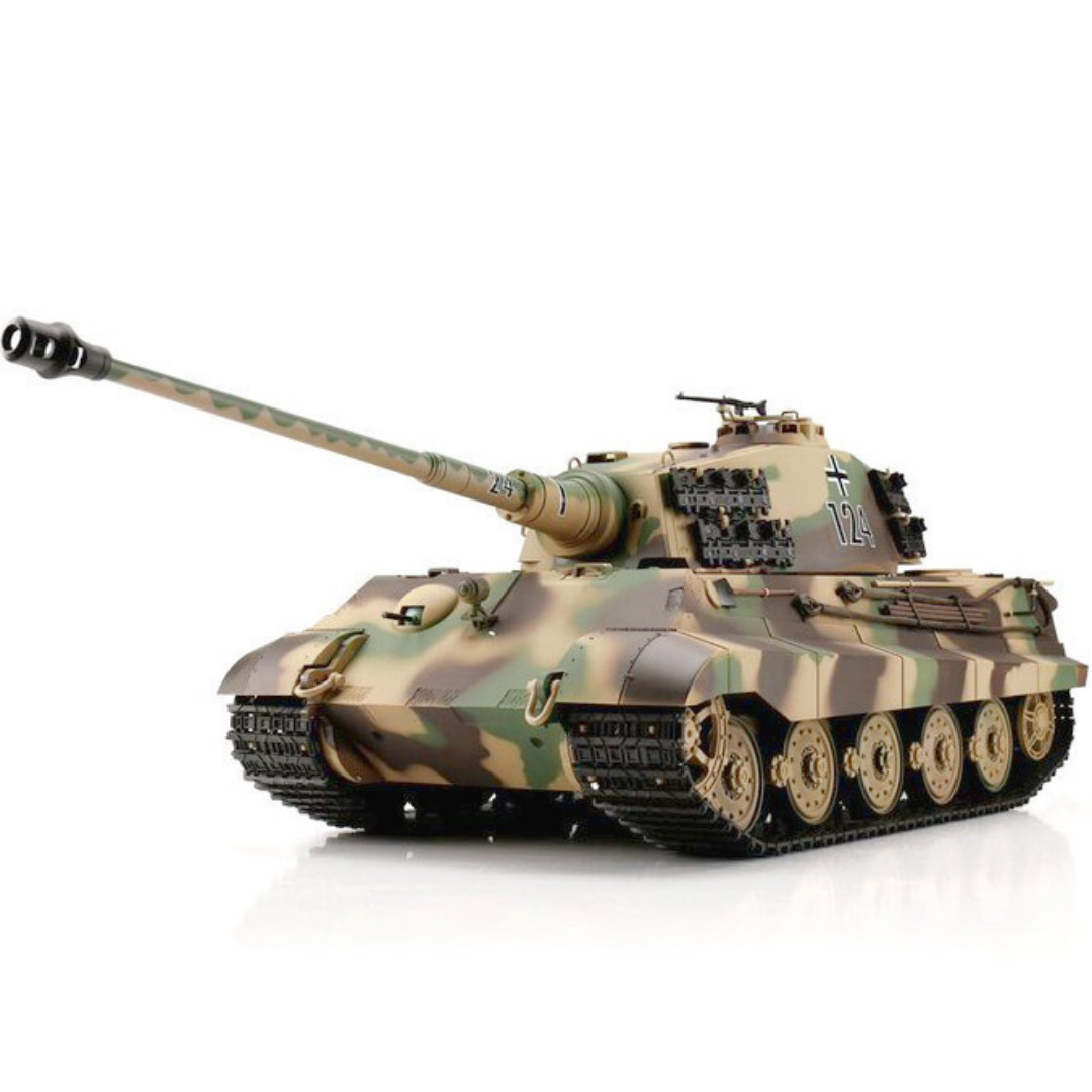 Heng Long 3888A German King Tiger Henschel RC Tank - RTR