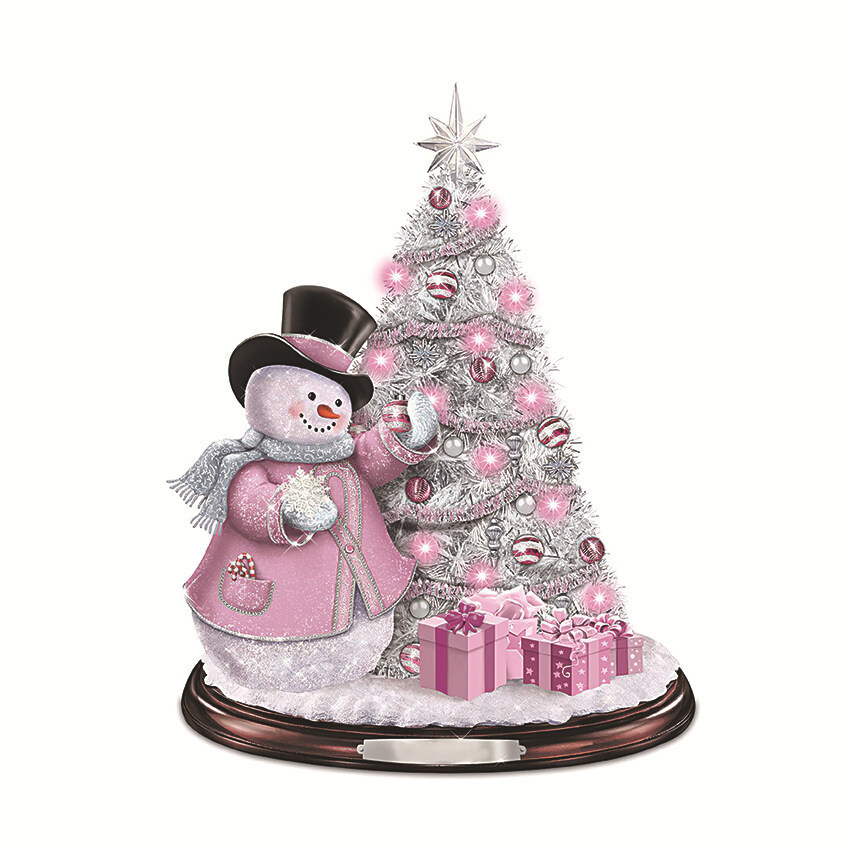 UMA ÁRVORE COM LUZES, UM TREM EM MOVIMENTO, ADESIVOS COM CLIMA MUSICAL