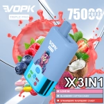 vopk triple pro 75000 puffs Strawberry Mango & Watermelon Red  Bull & Raspberry Watermelon