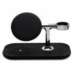 3 IN 1 Magnetic Wireless Charging Stand Fast Magnetic Detachable Mobile Phone Charging Station Dock Charge Stand