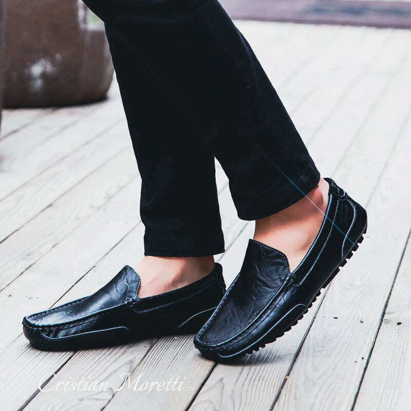 Roberto™ Mocassins de couro
