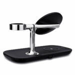 3 IN 1 Magnetic Wireless Charging Stand Fast Magnetic Detachable Mobile Phone Charging Station Dock Charge Stand
