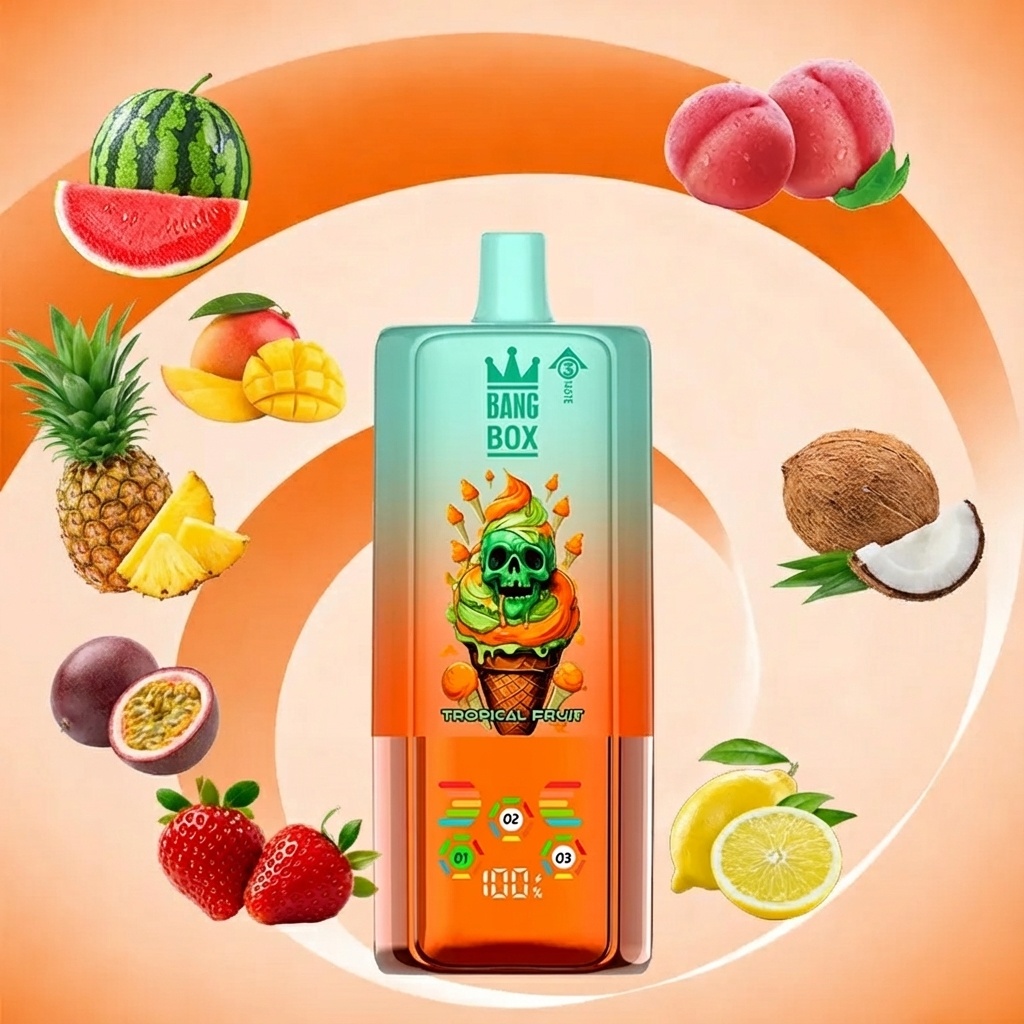 Fruta Tropical  Morango + Melancia  Limão + Pêssego