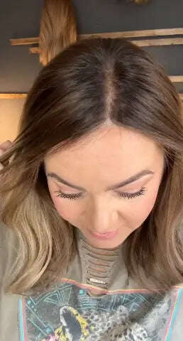 Lace Front Human Natural Hair Toppers for Women Add Fuller Hair Instantly