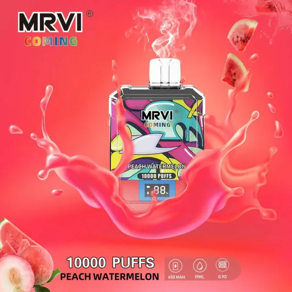 MRVI COMING 10000 Puffs Digital Screen 10k Wholesale Rechargeable Disposable Vapes