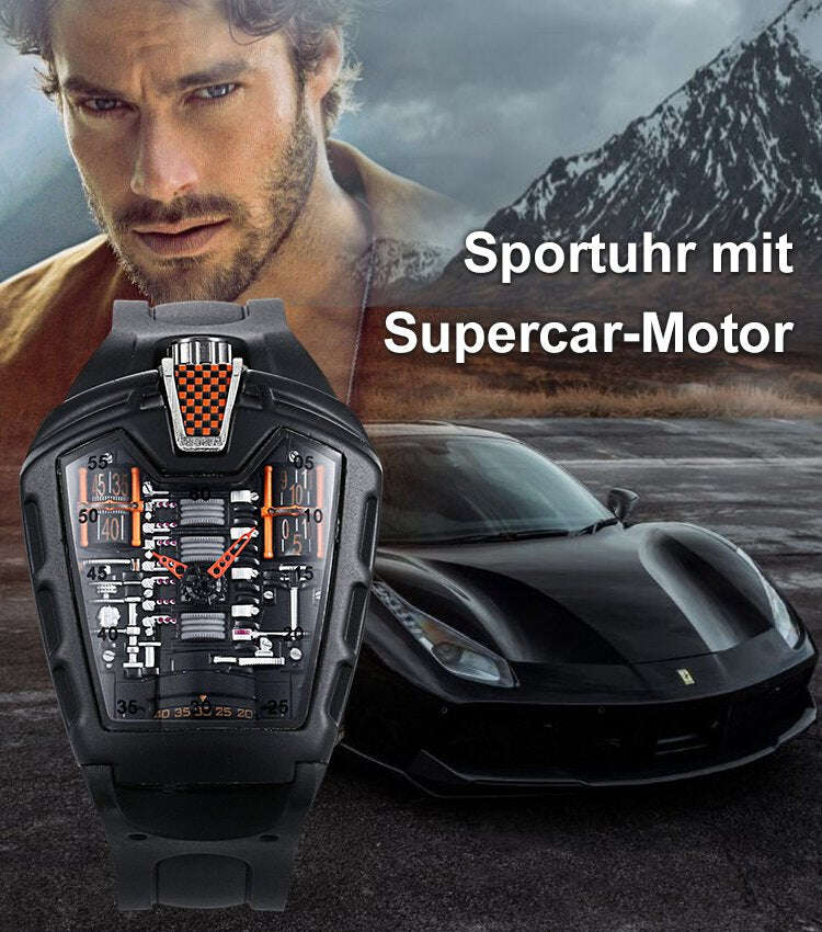Иновативен часовник за спортни автомобили