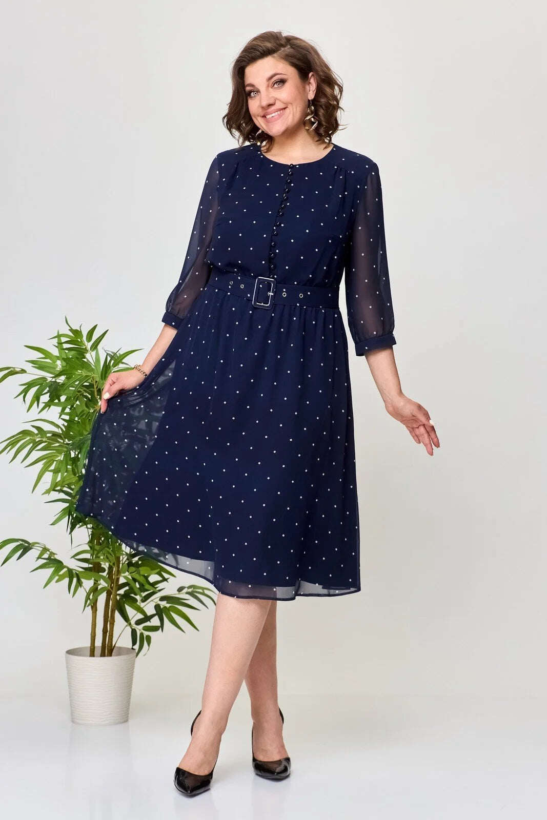🔥[S-5XL]2024 novo vestido elegante, confortável e de alta qualidade