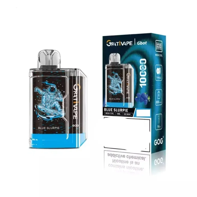 Grativape Gbot 10000 Puffs 10k Wholesale Rechargeable Disposable Vapes