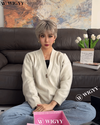 Perucas curtas elegantes Wigyy