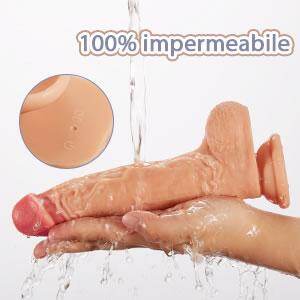 MORUIOY REALISTIC VIBRÁTOR VIBRÁTOR 8 ÚTVONAL MÓDDAL