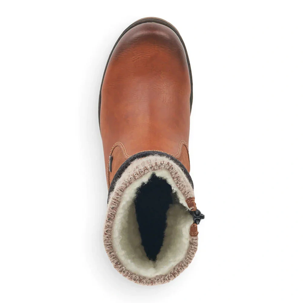 🔥Último dia de promoção 50% OFF - Botas femininas casuais vintage de couro com zíper