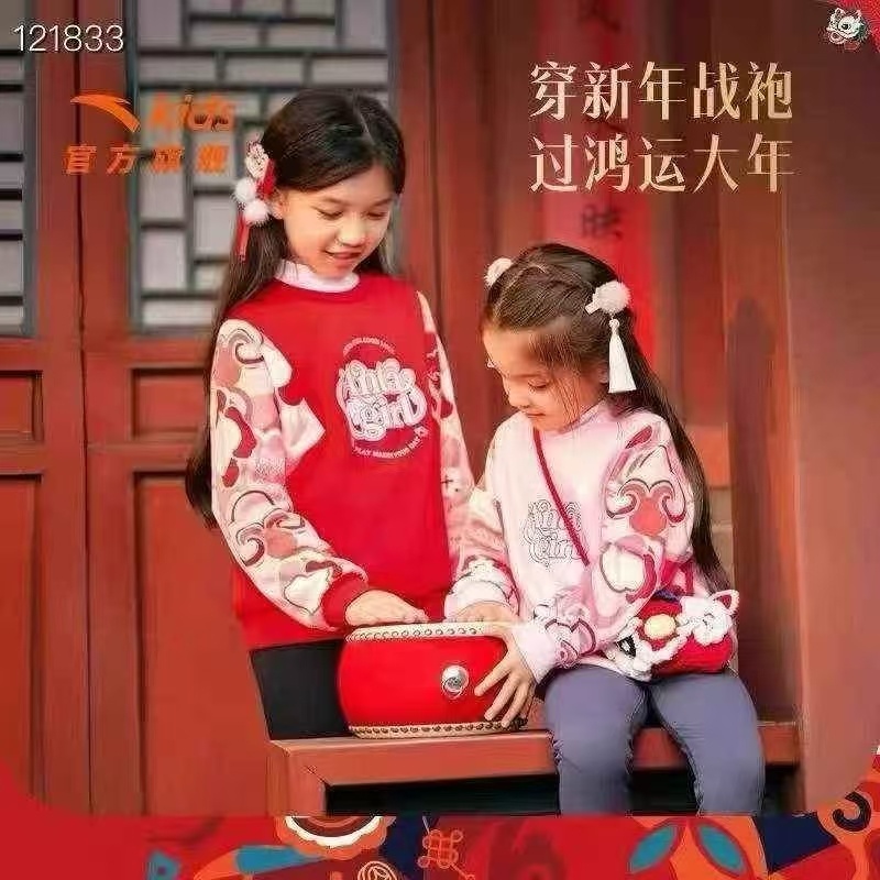 新款安X童装卫衣100件/包、款式多、 颜色鲜艳、码数配比好、原单正品