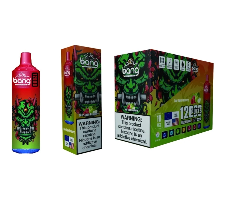 BANG 12,000 Puffs 0% 2% 5% Low Nicotine Bulk Buy Rechargeable Disposable Vapes Pen Wholesale