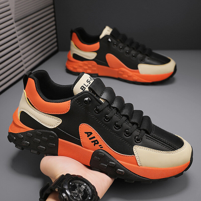 Tênis da moda com sola macia e respirável