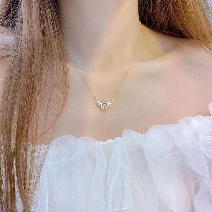 Colar Asas de Anjo🎁 Promoção de último dia com 50% OFF 🔥