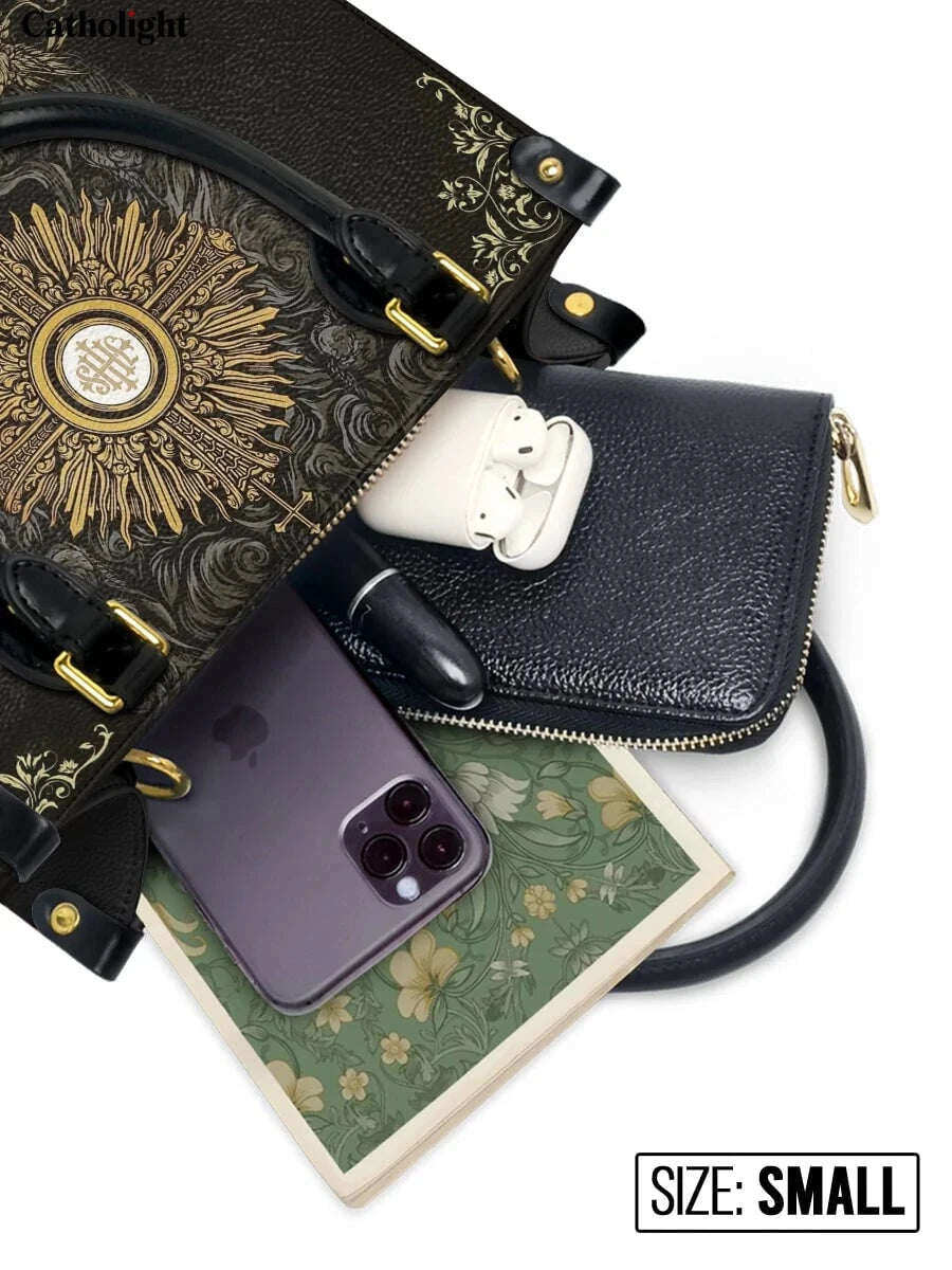 Catholight  The Corpus Christi Elegance Leather Bag