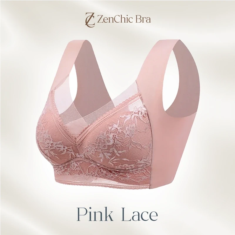 Sutiã ZenChic (conjunto de 3 peças) - PROMOÇÃO DE ÚLTIMO DIA - 80% DE DESCONTO - Sutiã push up sem costura sem fio