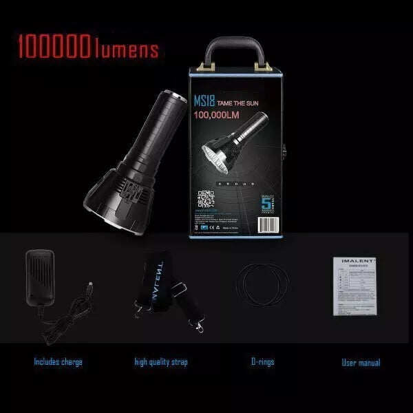 CABINE DE LED DE ALTA POTÊNCIA IMPERMEÁVEL DE 100.000 LÚMEN