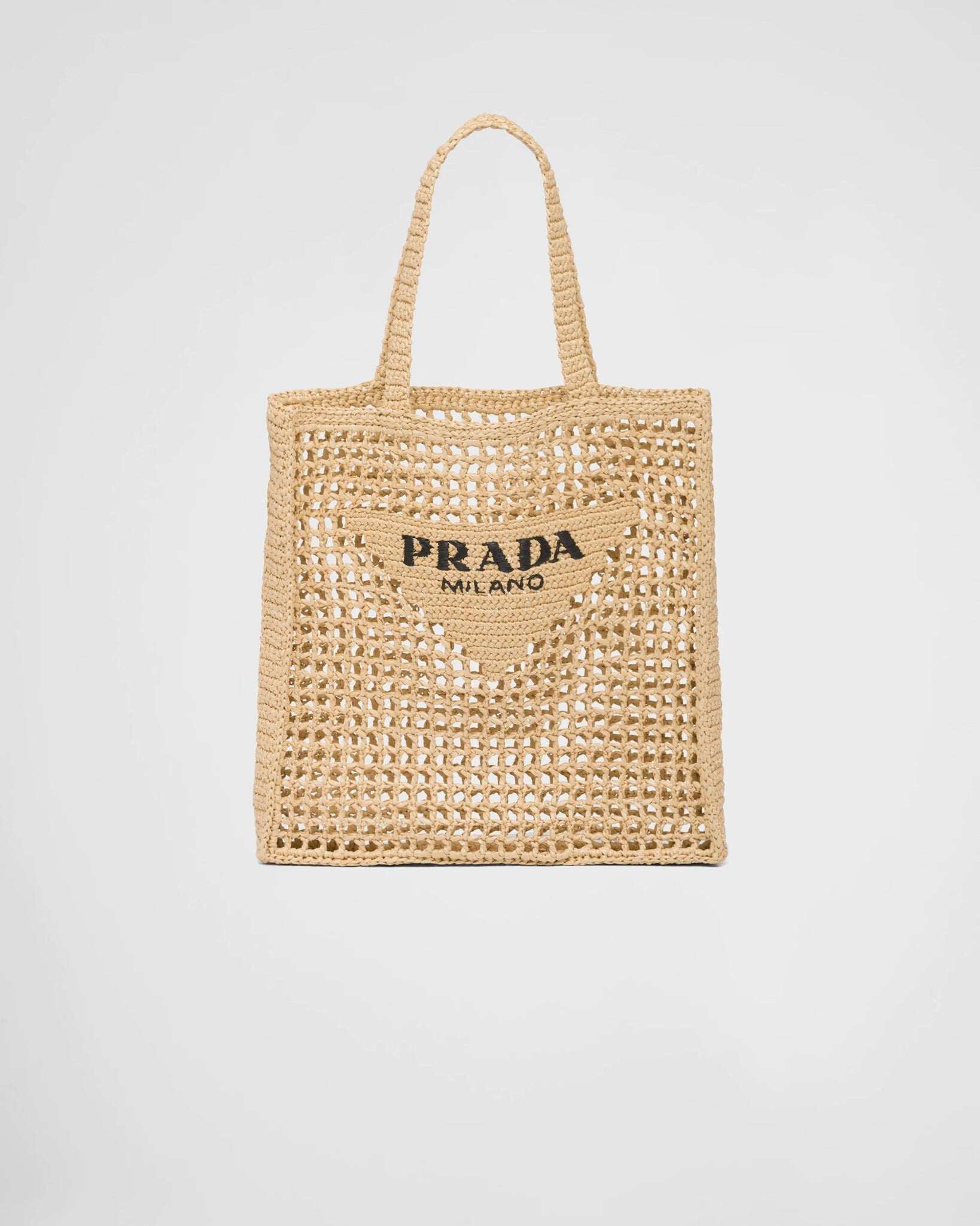 Prada Straw Bag (Multi-color)