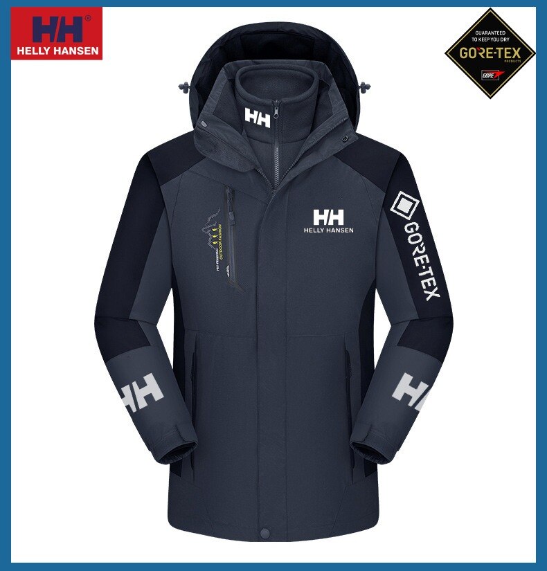 Helly Hansen - 2024 nova jaqueta de inverno impermeável, à prova de vento e quente