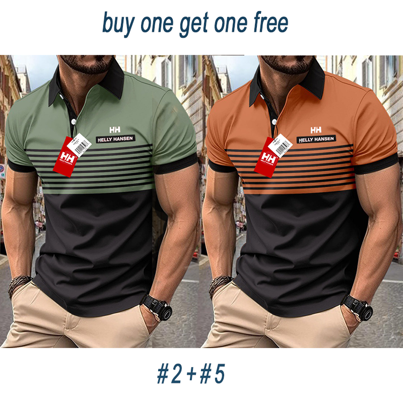 CAMISA POLO MASCULINA HELLY-HANSEN®, PACOTE COM 2