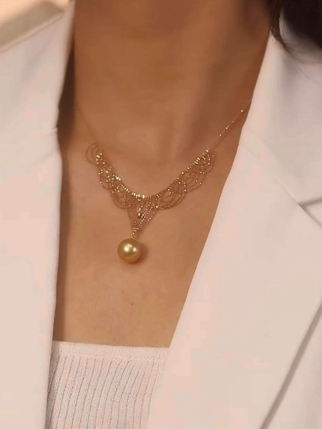 Колие Amelia | 24k златно покритие