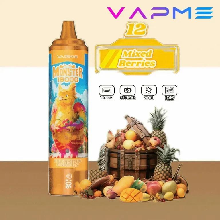 VAPME Monster 16000 Puffs Disposable Vape
