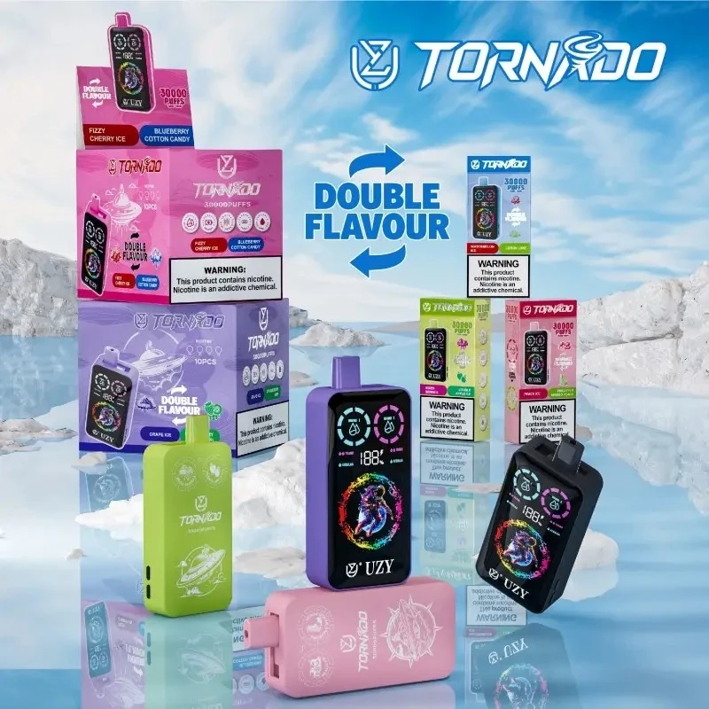 UZY Tornado 30000 Adjustable Airflow Dual Flavor Vape