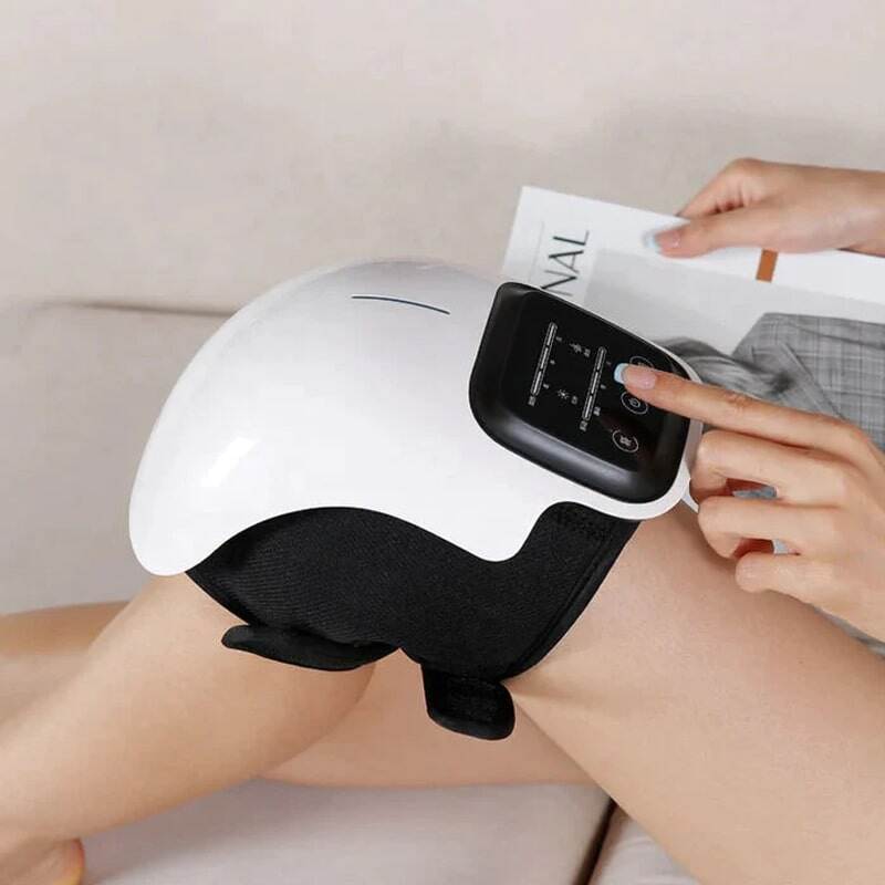 Massageador infravermelho de joelho ThermaPro ™, alívio avançado da dor, terapia térmica, intensidade ajustável para recuperação e relaxamento