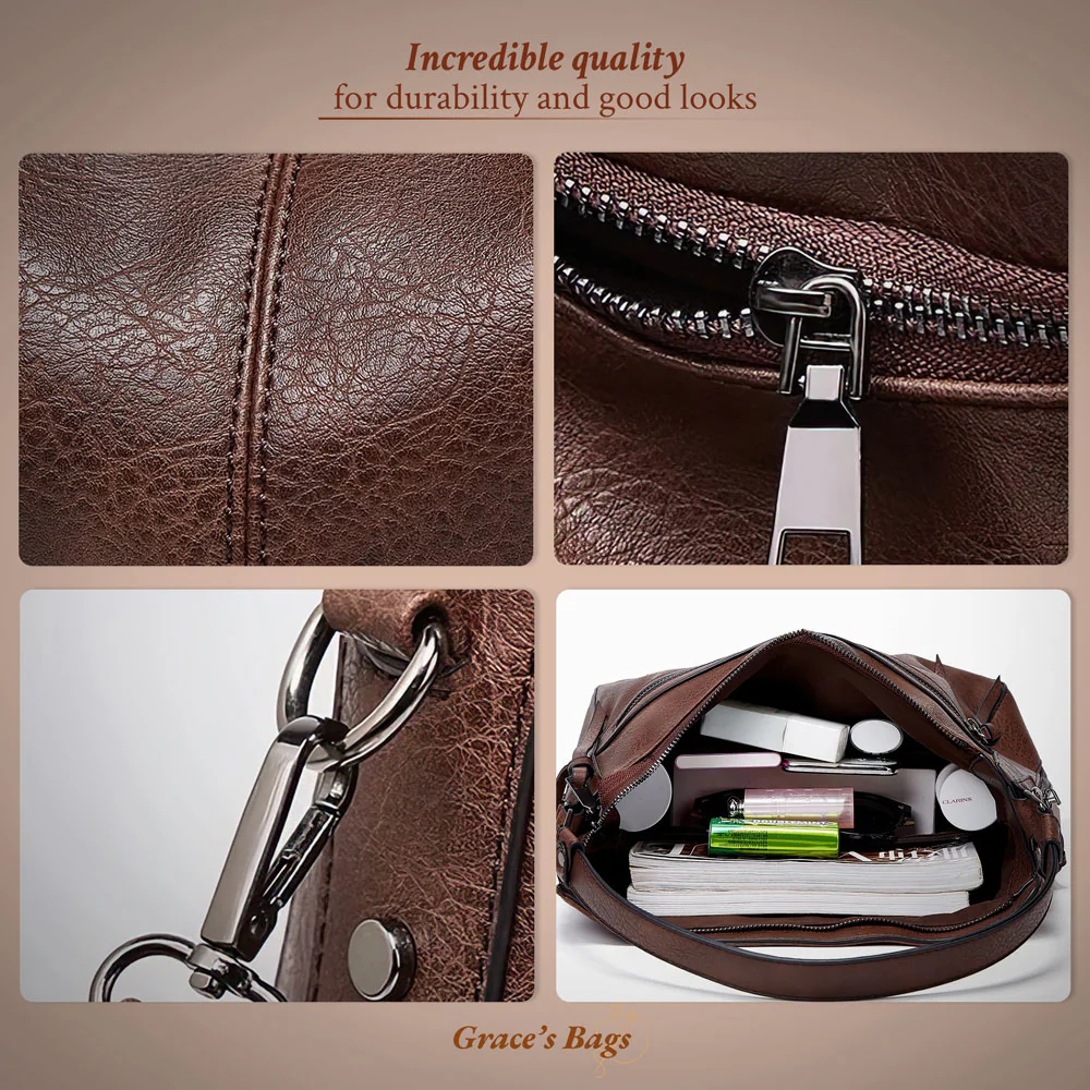 Bolsos de cuero hechos a mano
