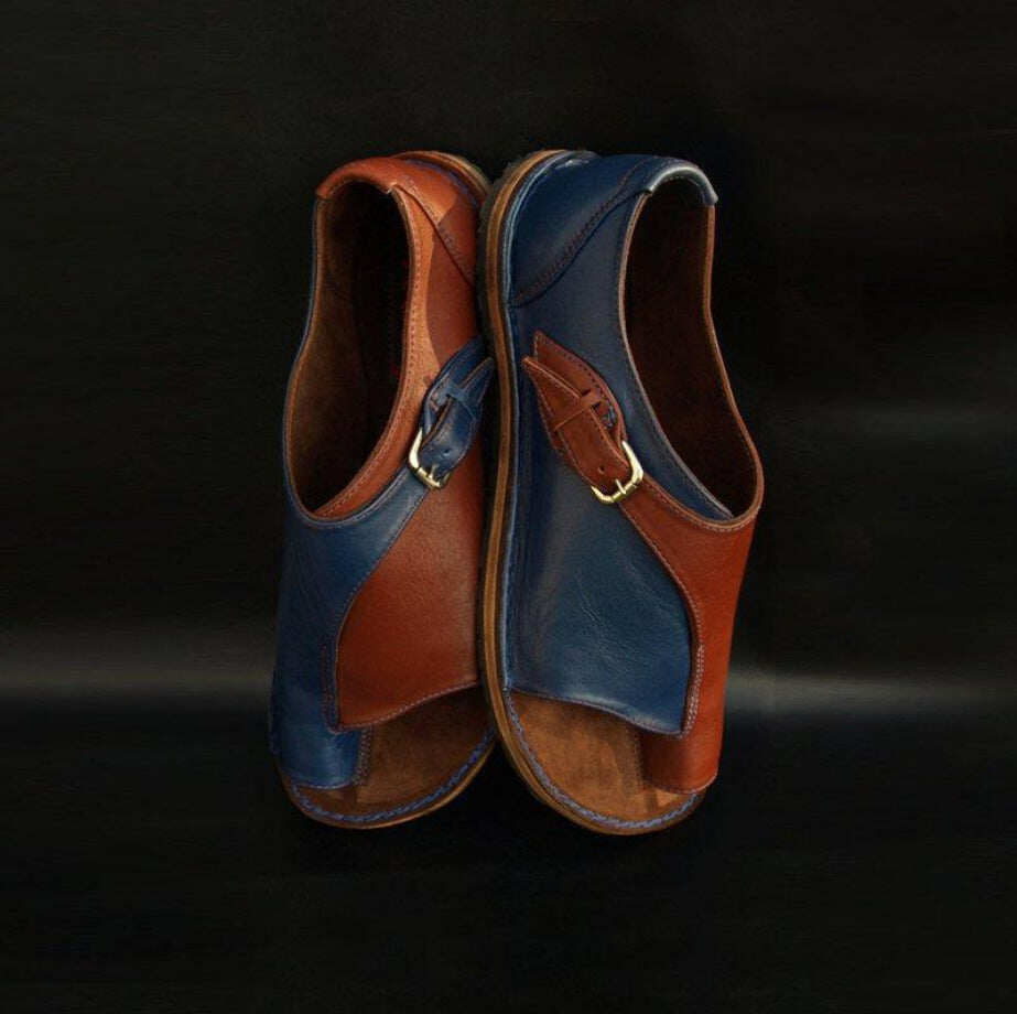 MINI SANDÁLIA FEMININA DE COURO