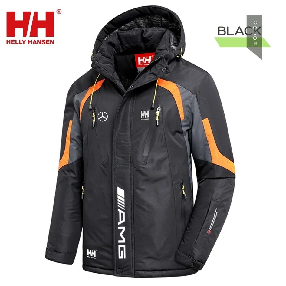 Helly Hansen | Mercedes-Benz AMG - 2025 nová podzimně-zimní nepromokavá a větruodolná teplá bunda