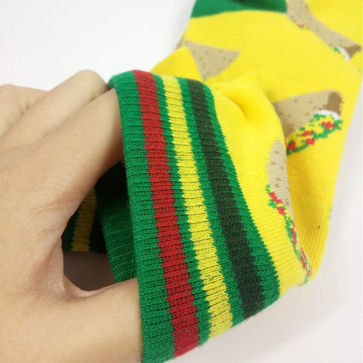 Meias coloridas divertidas