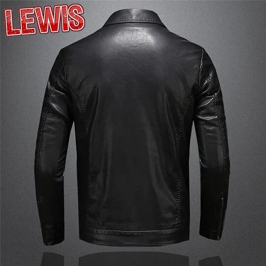 Lewis | Jaqueta de couro masculina