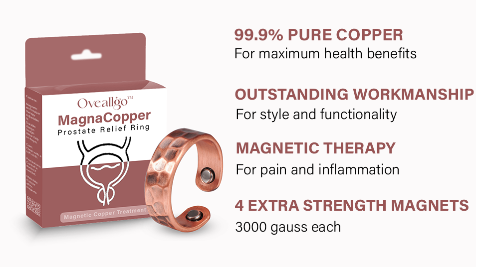 Пръстен за облекчаване на простатата Oveallgo™ MagnaCopper