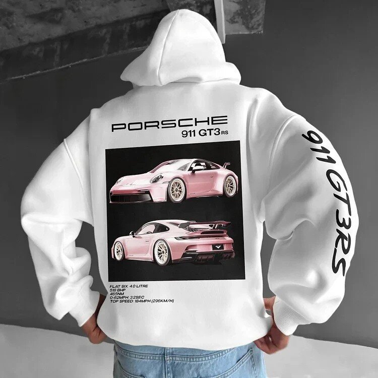Amazon new men's cross-border printed hoodie heart-shaped pattern hooded sweatshirt hot sale factory supply