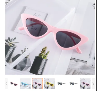 Para enviar um maiô sexy de três peças + óculos