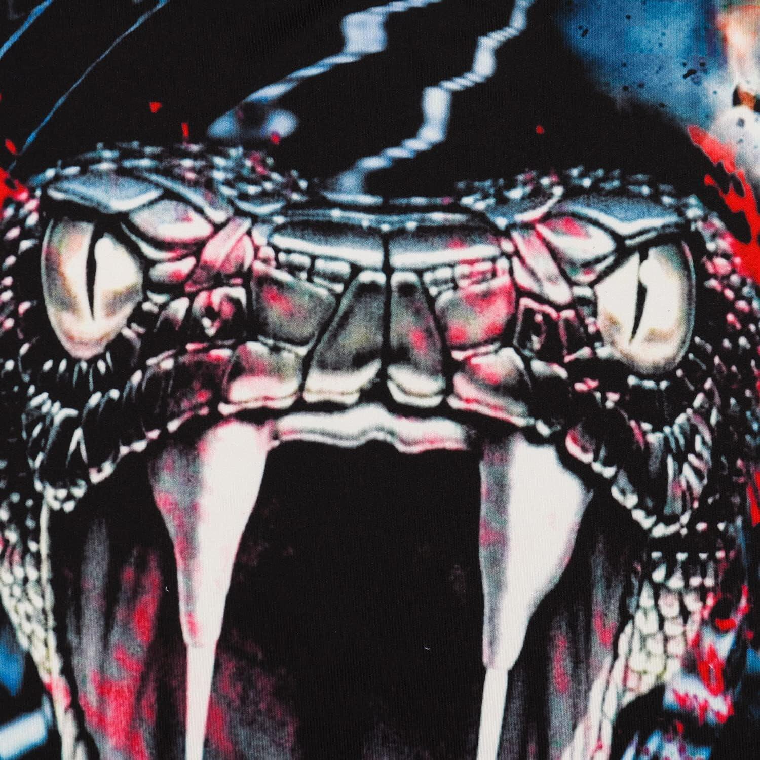 Men's 3D Print Skull T-Shirt 3D Creative Print Short Sleeve T-Shirt Casual Round Neck Novelty Street Fashion Tees Shirt