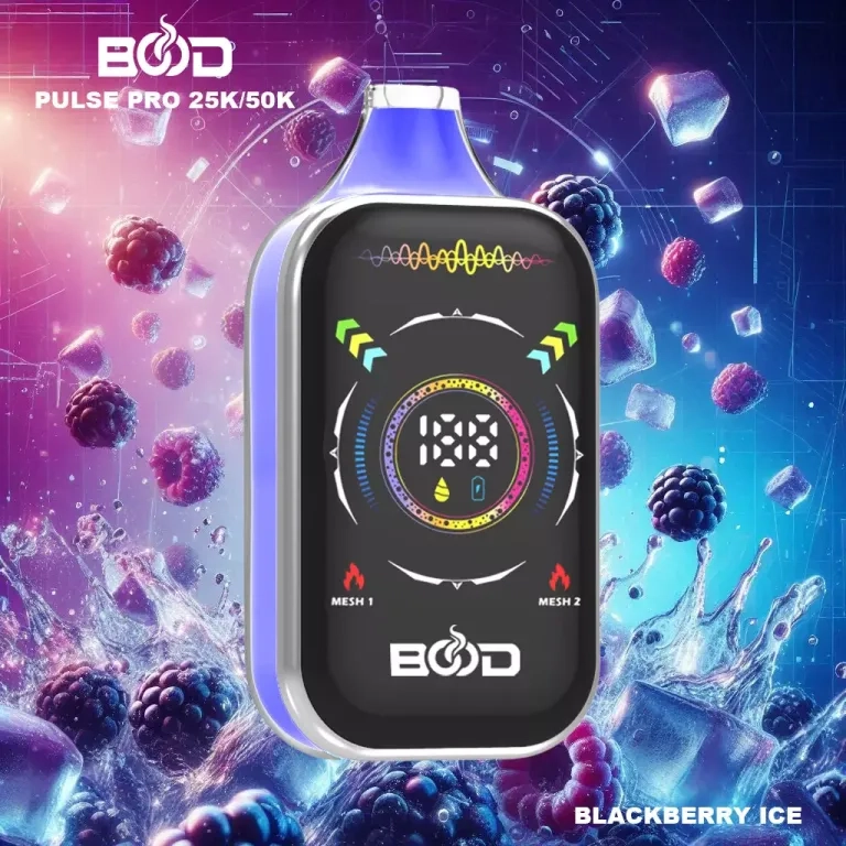 BOOD PULSE PRO 50000 Puffs Vapes Strawberry Ice_2