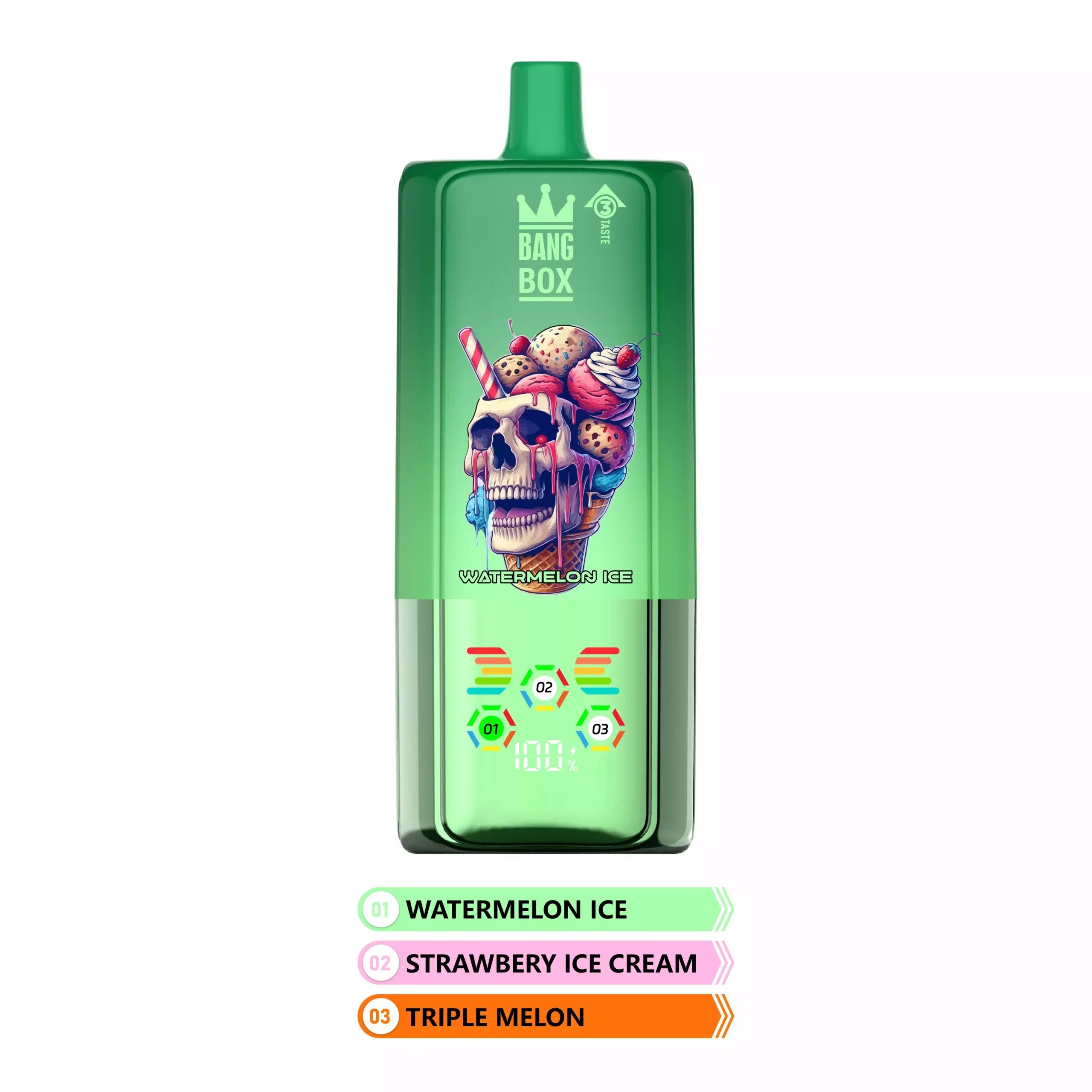 BANGBOX 80000 Puffs 3 az 1-ben Alacsony Nikotintartalmú Eldobható Vaporizátorok Vásároljon Eredeti Újratölthető Eldobható Vaporizátorokat Nagykereskedelemben -