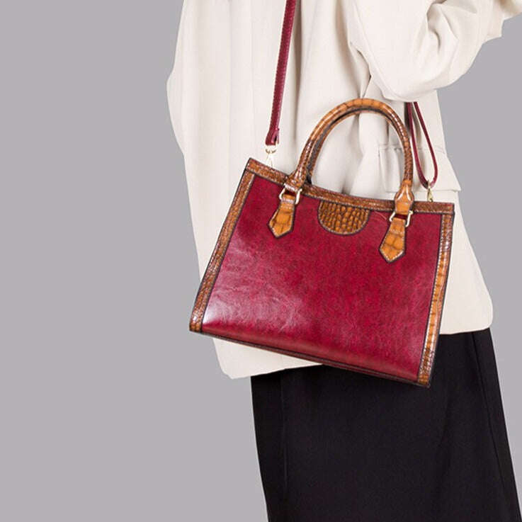 🔥Отстъпка за ограничен период от време🔥 Ретро кожена дамска чанта