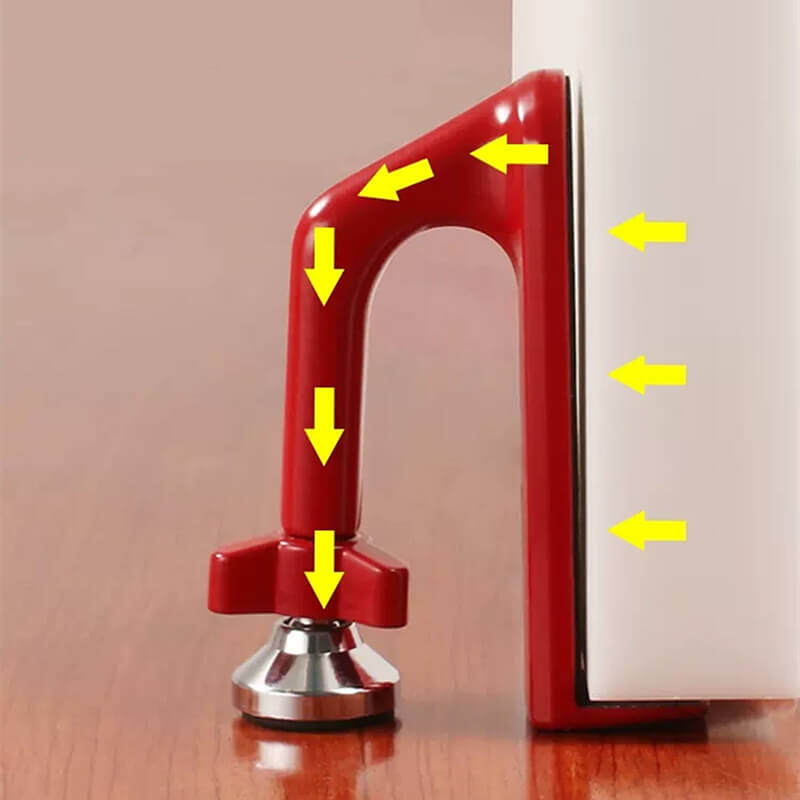 Batente de porta de alarme portátil