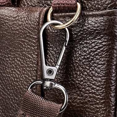 Męska torba na pasek z prawdziwej skóry Fanny Belt Bag Viconchic