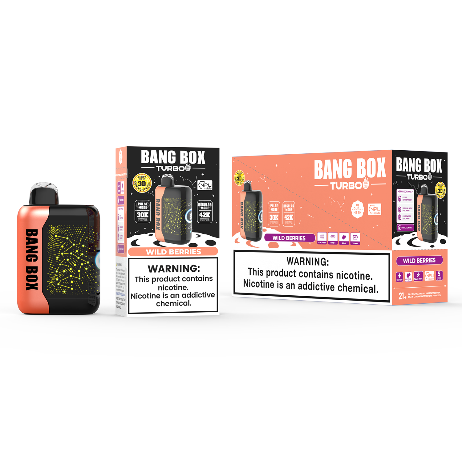 Bang Box TURBO 42000 puffs Vape