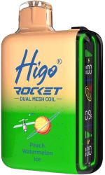 HIGO Rocket 20,000-puff refillable disposable vapes