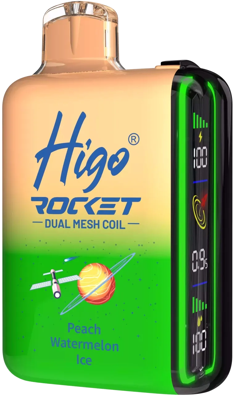 HIGO Rocket 20,000-puff refillable disposable vapes
