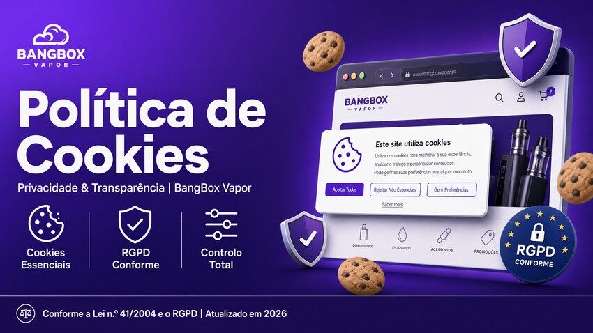 Política de Cookies - BangBox Vapor